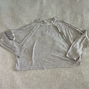 Peach Love California Gray Crop Top